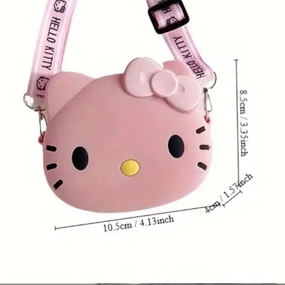 Hello Kitty Silicone Crossbody Purse NIP - Picture 3 of 3